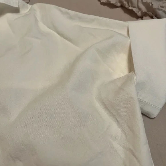 Madewell/Women’s Classic SS White Blouse NWT size XXS - Picture 3 of 6